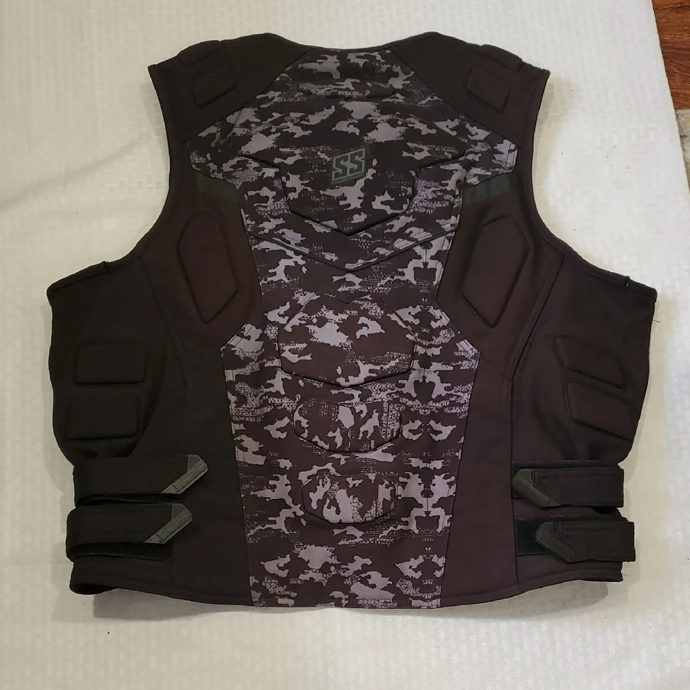 Speed & Strength Padded Moto Black Vest - Picture 8 of 16
